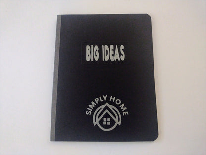 SIMPLY HOME BIG IDEAS JOURNAL/ FOLDER