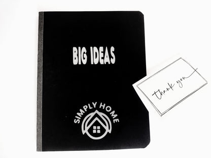 SIMPLY HOME BIG IDEAS JOURNAL/ FOLDER