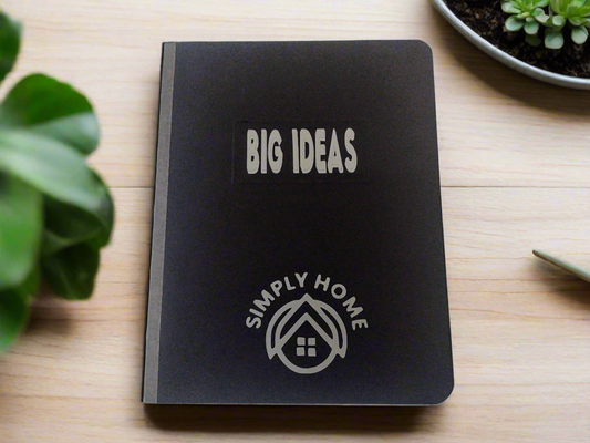 SIMPLY HOME BIG IDEAS JOURNAL/ FOLDER